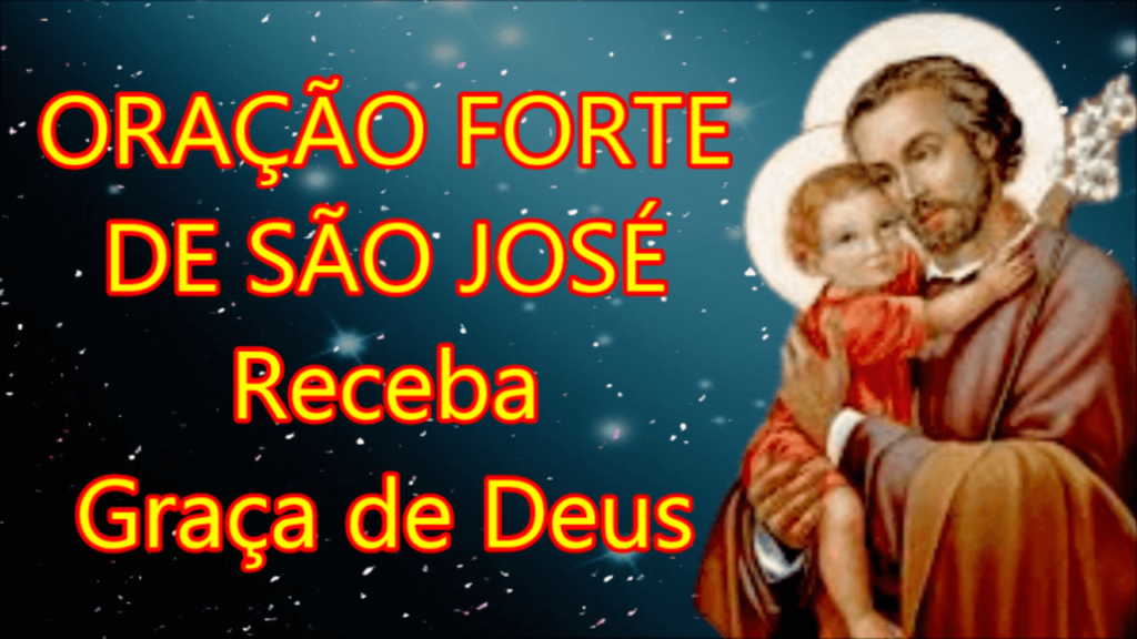 imagem da oracao de sao jose